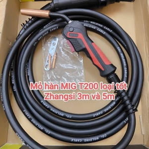 MỎ HÀN MIG T200 ZHANGSI – DÂY 3M / 5M